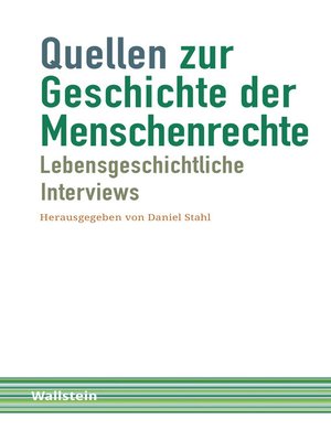 cover image of Quellen zur Geschichte der Menschenrechte